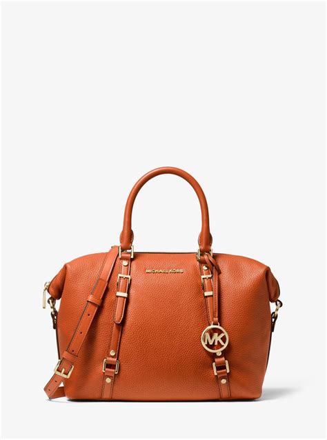 michael kors orange satchel bag|Michael Kors satchel on sale.